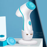 3-in-1 cleansing brush sonic facial skin brush set