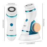 4-in-1 electric facial cleaning brush
